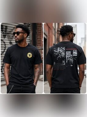 Malcolm X x Shoe Palace Graphic Tee – Limited Collab – Size L